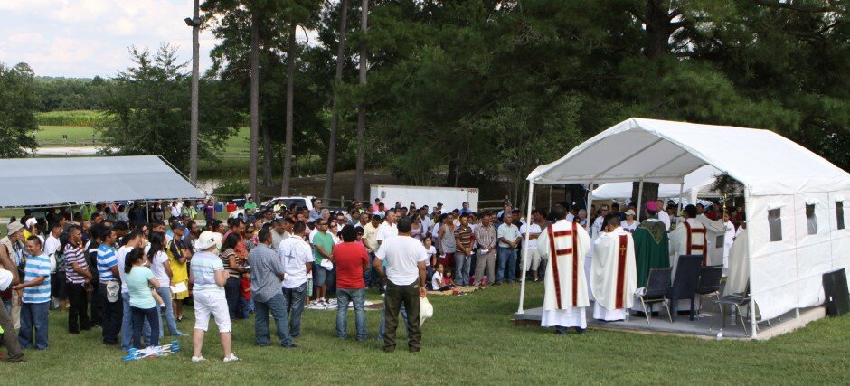 Tobacco_Farmworker_Mass_NC Mass with Farmworkers in the Diocese of Raleigh, NC